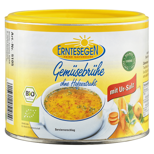Erntesegen Bio Gemüsebrühe hefefrei