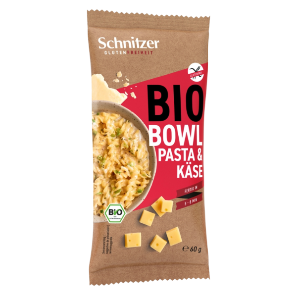 Schnitzer Bio Bowl Pasta & Käse