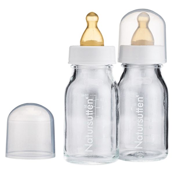 Natursutten Babyflasche Glas