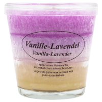 Kerzenfarm Stearinkerze im Glas Vanille-Lavendel Kerzenfarm Stearinkerze im Glas Vanille-Lavendel