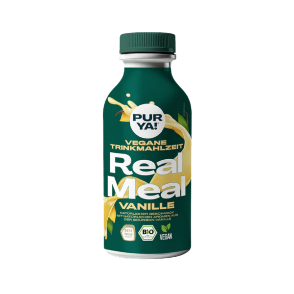 PURYA! Bio Real Meal Trinkmahlzeit Flasche, Vanille