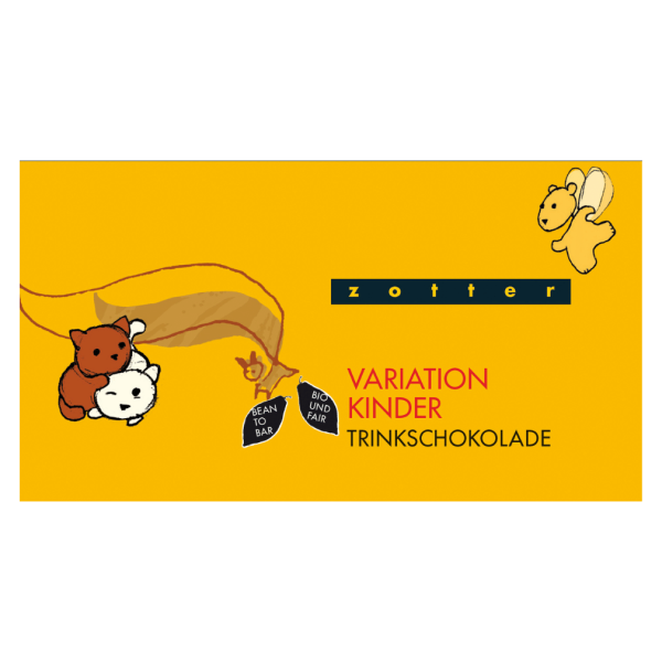 Zotter Bio Trinkschokolade - Variation Kinder
