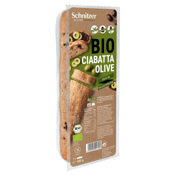 Schnitzer Bio Ciabatta Olive 2 Stk.