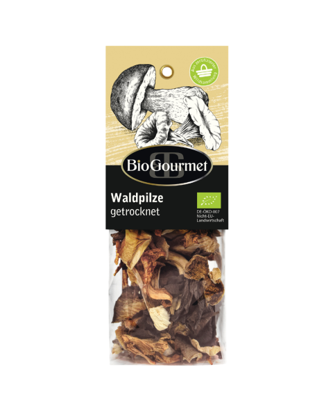 BioGourmet Bio Waldpilze getrocknet, 20g