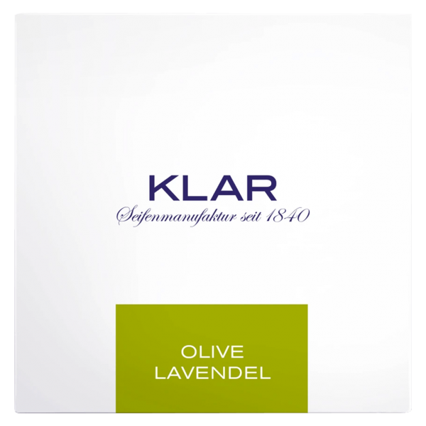 Klar Seifen Haar- & Körperseife Olive, Lavendel