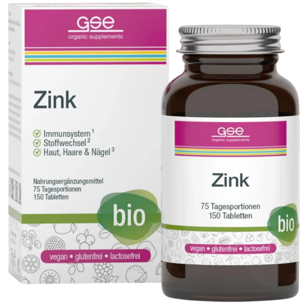 GSE Bio Zink Compact mit Zink aus Guavenblattextrakt
