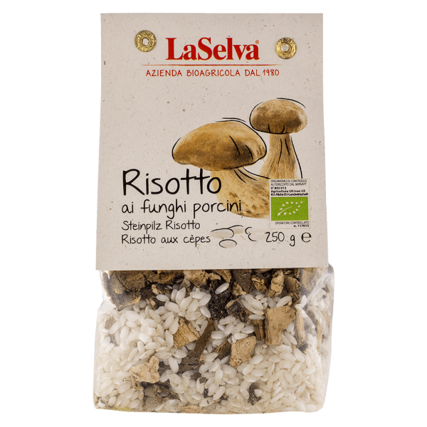 LaSelva Bio Risotto mit Steinpilzen