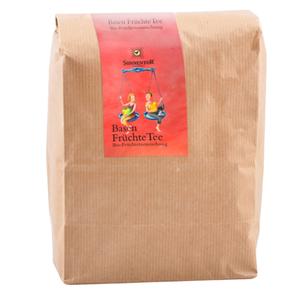 Sonnentor Bio Basen Früchtetee, 1000 g, Großpackung, lose