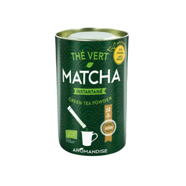 AROMANDISE Bio Instant Matcha Sticks, 20 Stück à 1 g