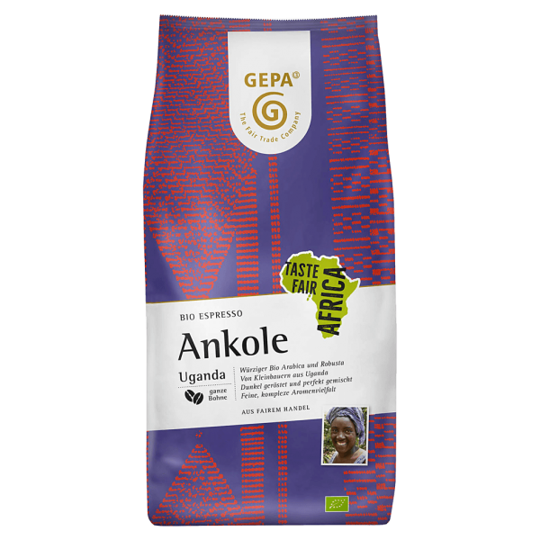 GEPA Bio Espresso Ankole, ganze Bohnen, 1kg