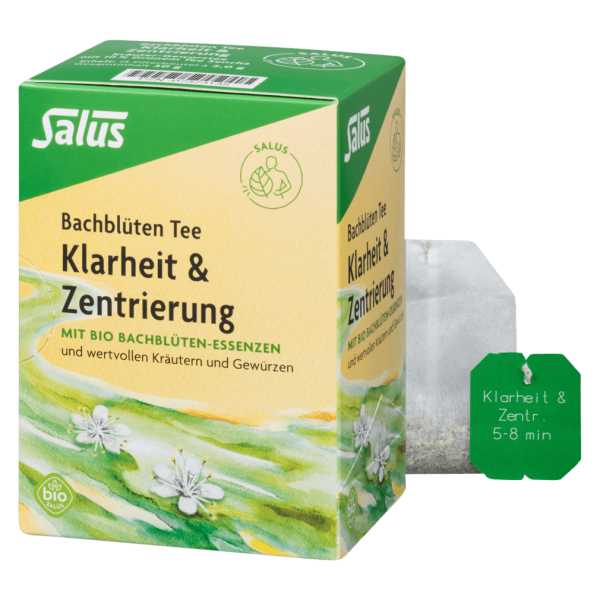 Salus Bio Bachblüten Tee „Klarheit &amp; Zentrierung“