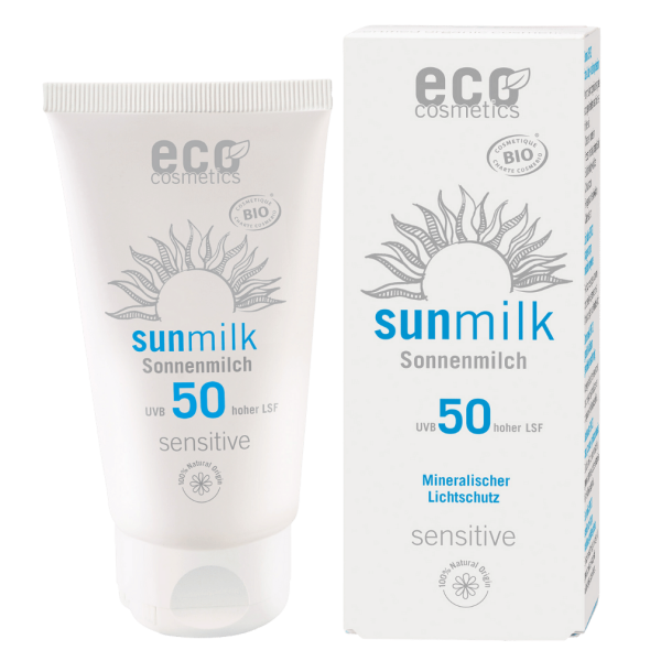 Eco Cosmetics Sonnenmilch LSF 50, 75ml
