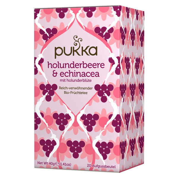 Pukka Bio Holunderbeere &amp; Echinacea Tee