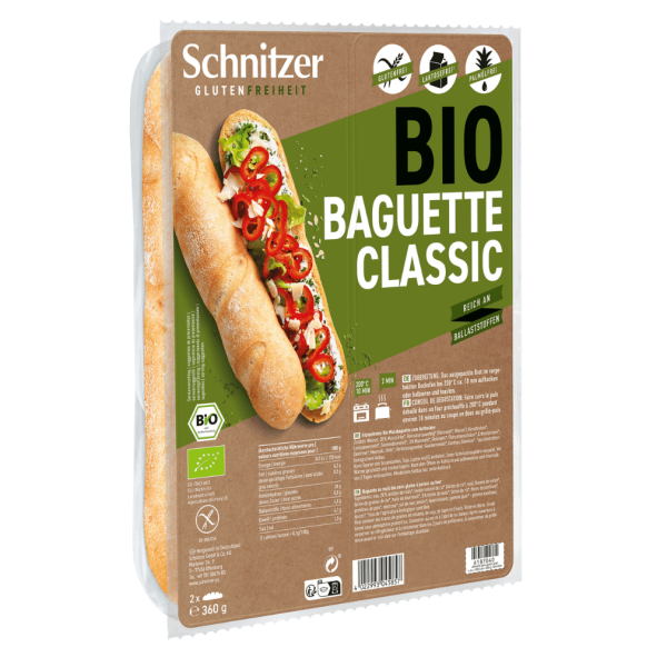 Schnitzer Bio Baguette Classic 2 Stk.