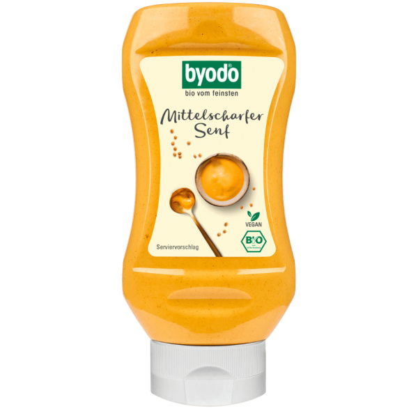 byodo Bio Mittelscharfer Senf, 300ml