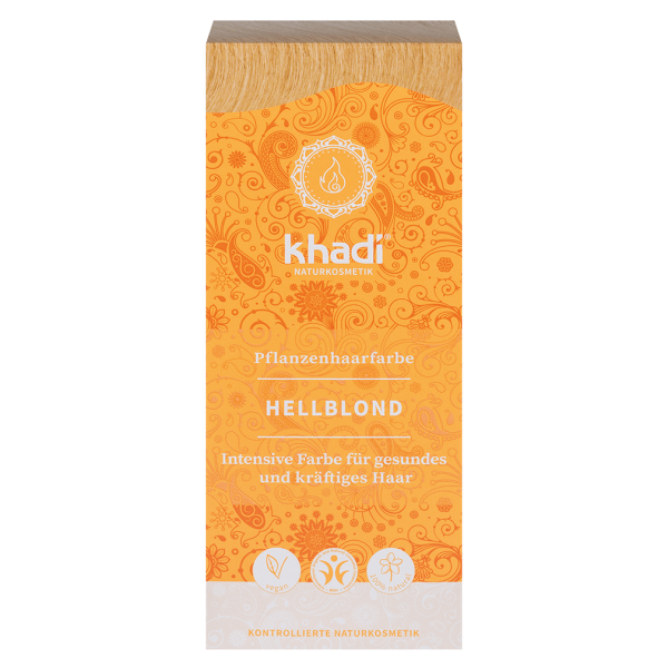 Khadi Pflanzenhaarfarbe Hellblond