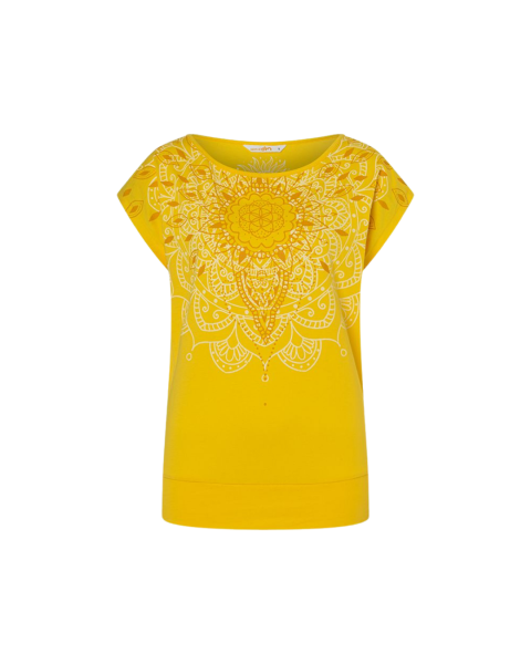 Spirit of Om Shirt Yamala - sonnengelb