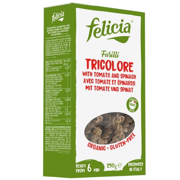 Felicia Bio Reis Fusilli Tricolore