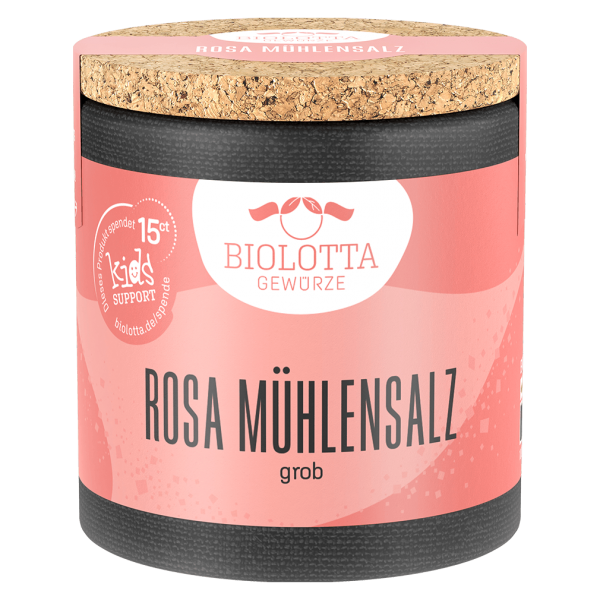 BIOLOTTA Rosa Salz Steinsalz, grob