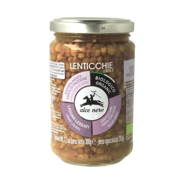 Alce Nero Bio Gekochte Linsen, 300g