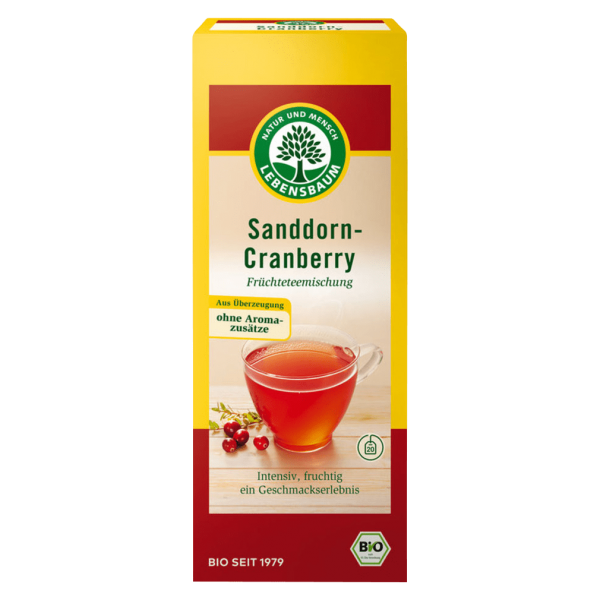 Lebensbaum Bio Sanddorn-Cranberry Tee
