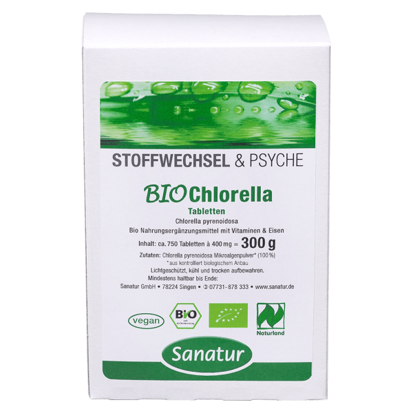 Sanatur Bio Chlorella Naturland