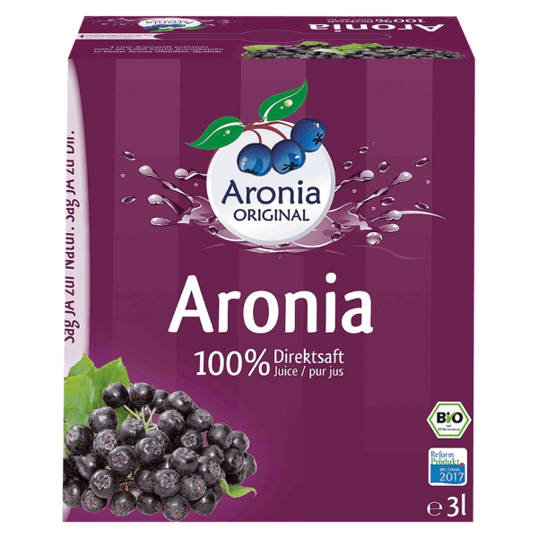 Aronia Original Bio Aronia Direktsaft