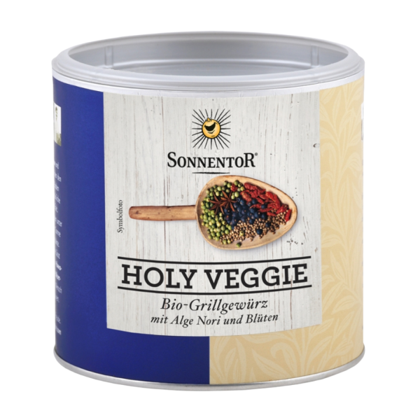 Sonnentor Bio Holy Veggie Grillgewürz 90 g, Gastrodose klein