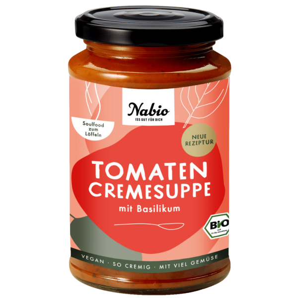 NAbio Bio Tomaten Suppe mit Basilikum