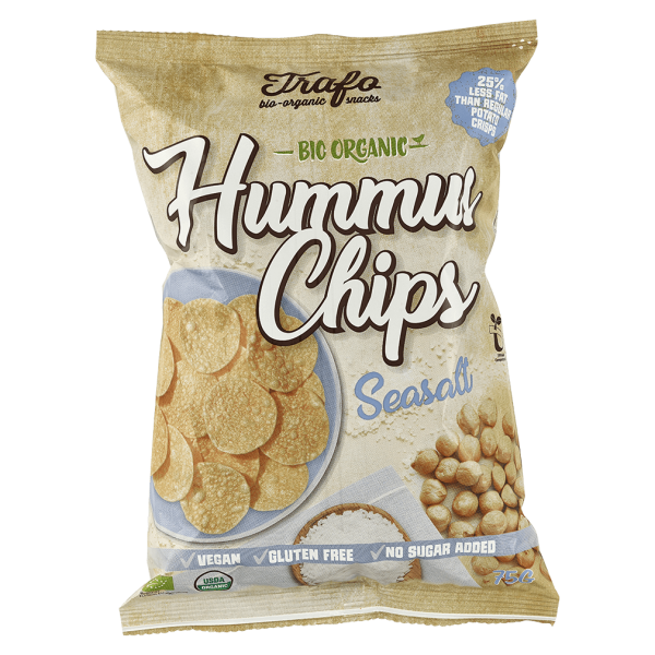 Trafo  Bio Hummus Chips Seasalt