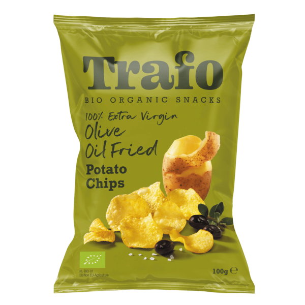 Trafo  Bio Chips gebacken in Olivenöl