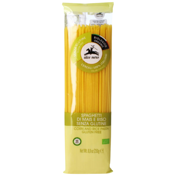 Alce Nero Bio Spaghetti aus Mais und Reis, 250g