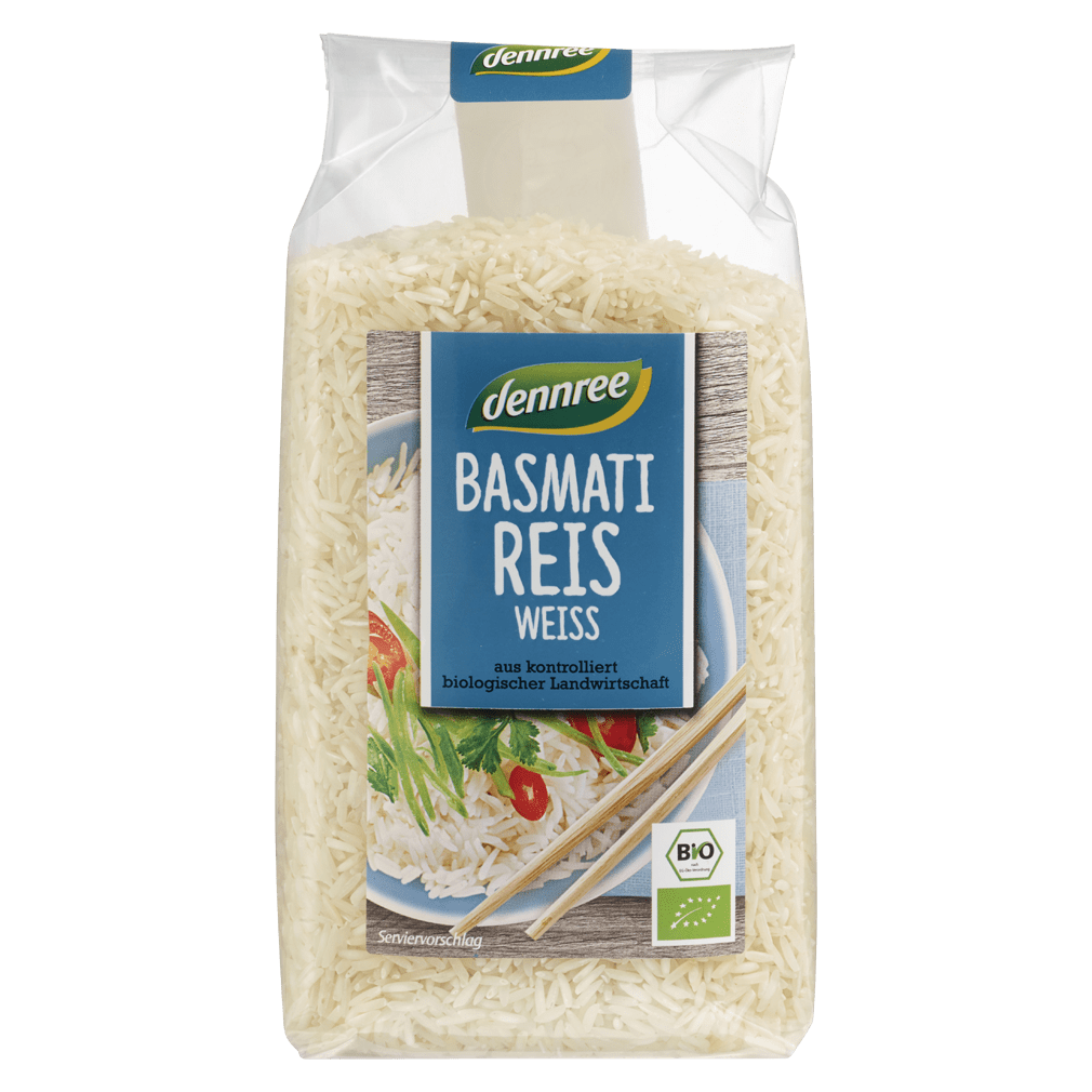 Bio Basmati Reis von dennree bei greenist.de