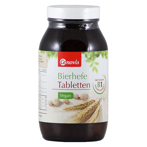 Cenovis Bierhefe Vitamin B1 Tabletten, 500 Stück