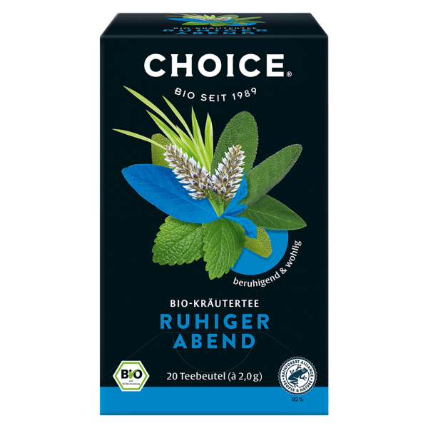 CHOICE Bio Ruhiger Abend Kräutertee