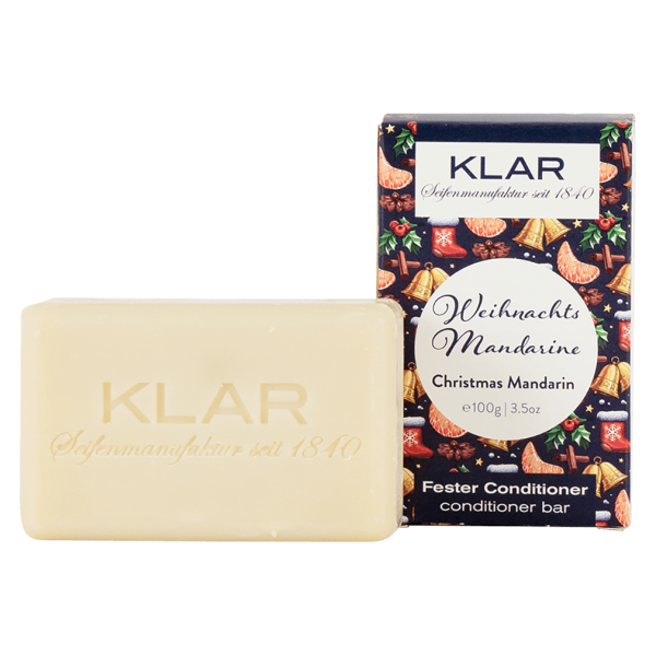 Klar Seifen Fester Conditioner Weihnachts Mandarine