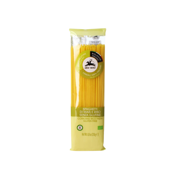 Alce Nero Bio Spaghetti aus Mais und Reis, 250g