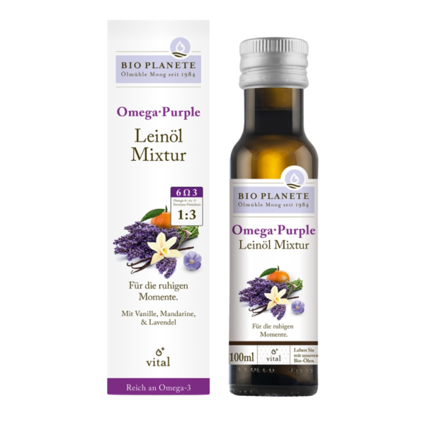 Bio Planète Bio Omega Purple Leinöl-Mixtur