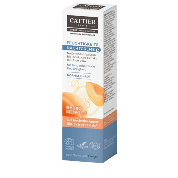 Cattier Feuchtigkeits-Nachtcreme