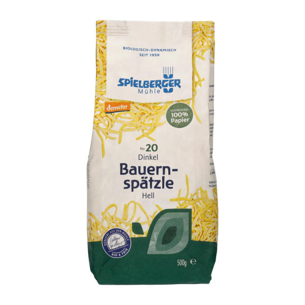 Spielberger Bio Helle Dinkel Bauernspätzle