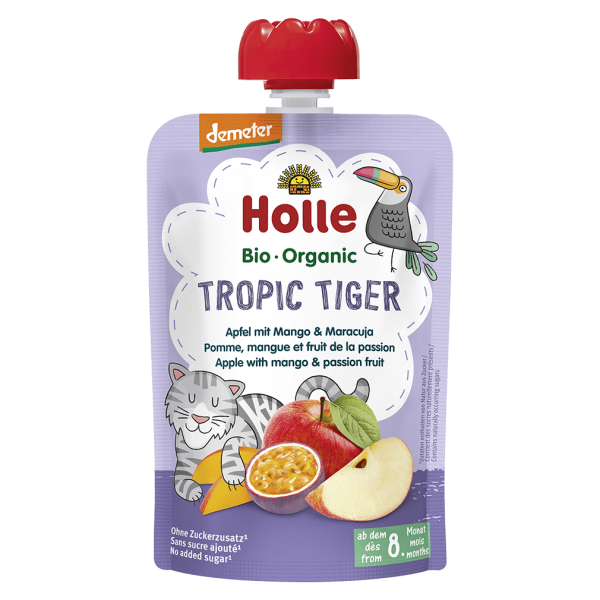 Holle Bio Tropic Tiger, Apfel Mango Maracuja