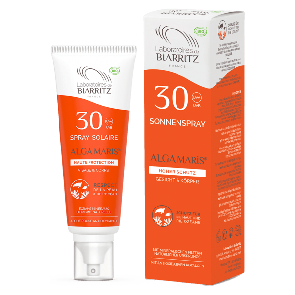 Laboratoires de Biarritz Alga Maris Sonnenspray LSF 30