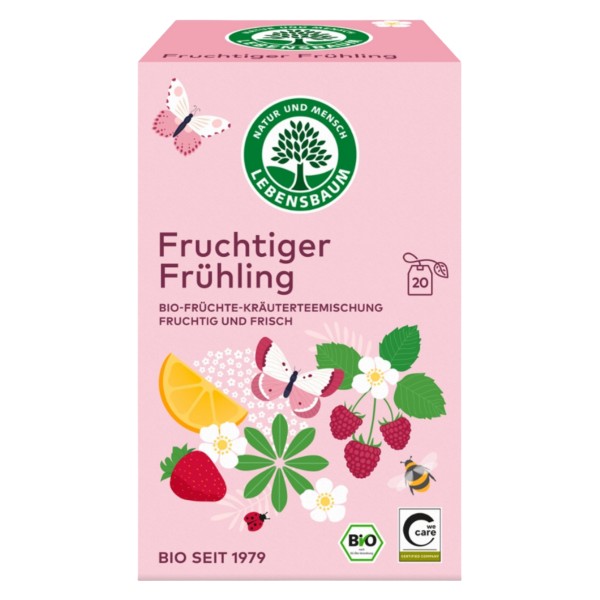 Lebensbaum Bio Fruchtiger Frühling, 20 Beutel