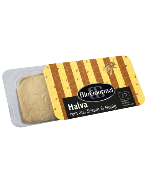 BioGourmet Bio Halva rein aus Sesam und Honig, 75g