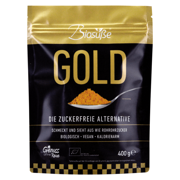 Genuss ohne Reue Biosüße GOLD