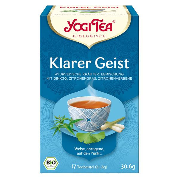 Yogi Tea Bio Kräutertee Klarer Geist