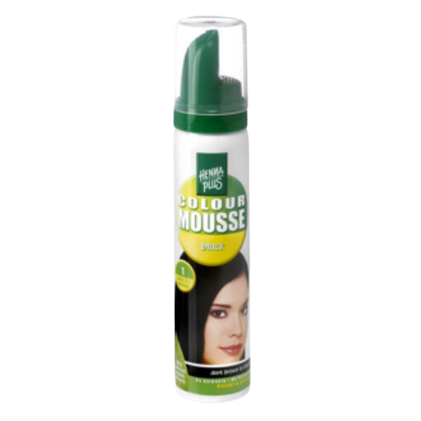 Hairwonder Farbmousse Schwarz 1