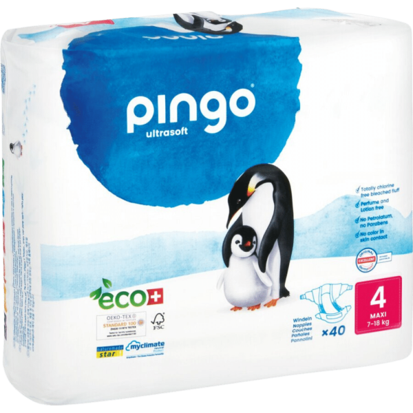 Pingo Swiss  Bio Windeln Maxi