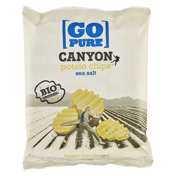 GoPure Bio Canyon Chips mit Meersalz