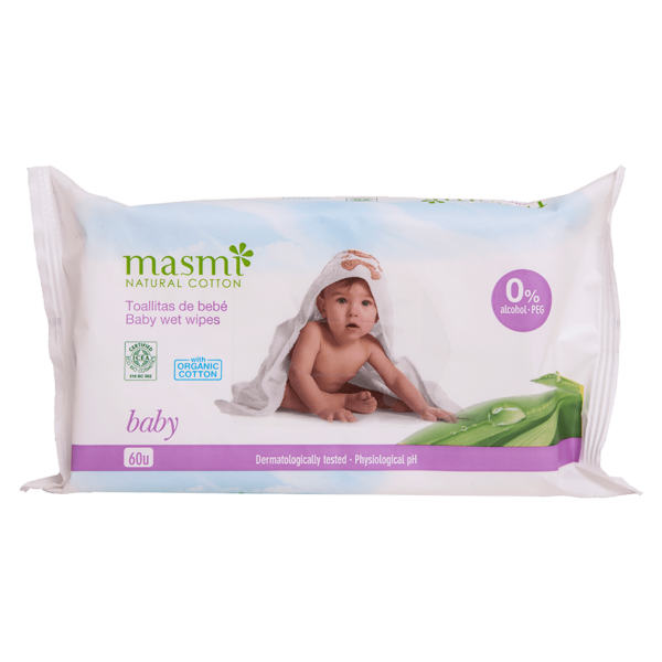 Masmi Organic Care Bio Feuchttücher Baby